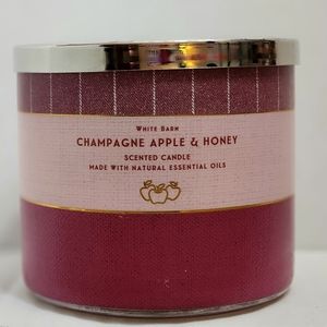 BBW Champagne Apple & Honey Candle